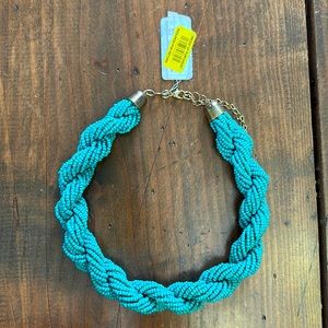 Turquoise beaded necklace